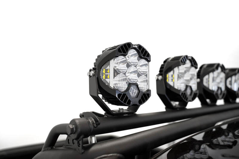 Ford Raptor Chase Rack - Addictive Desert Designs - PRO with Light Actuator Kit - Hammer Black - `17-`27